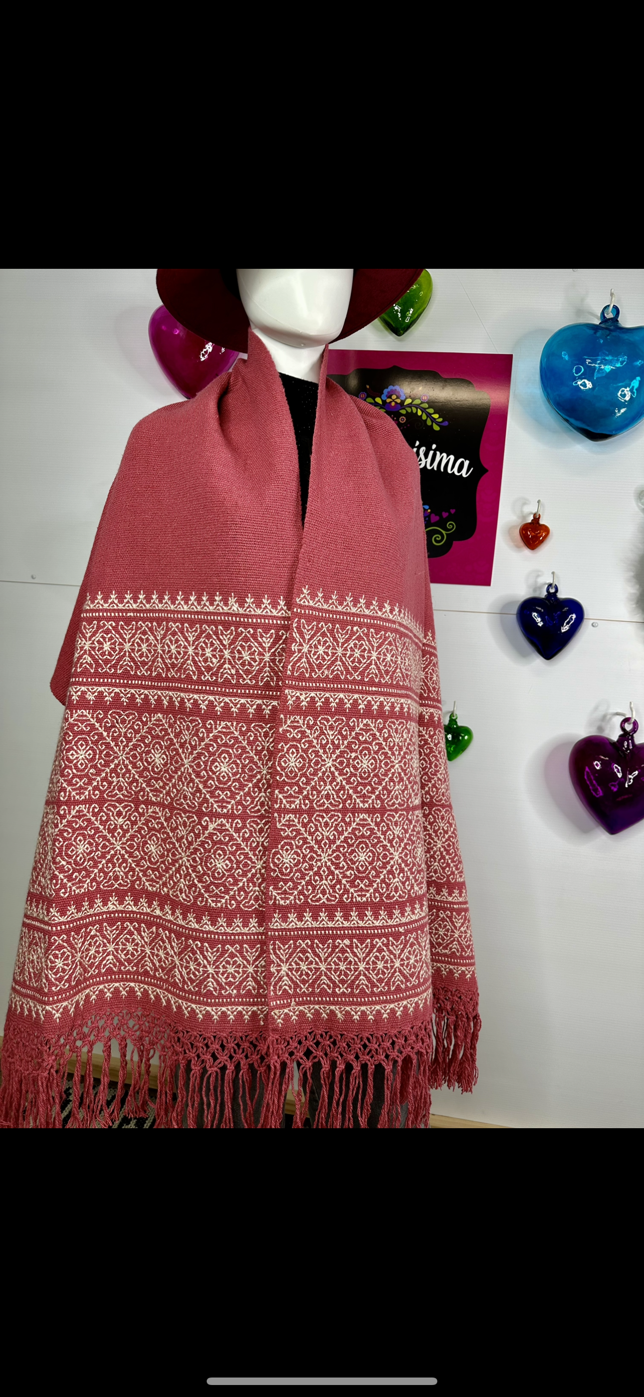 Rebozo Bordado/Embroidered Shawl