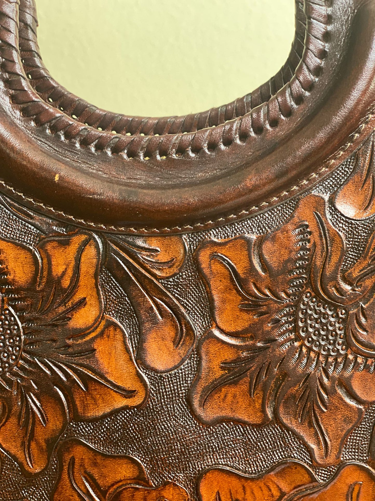 Brown Leather Handbag